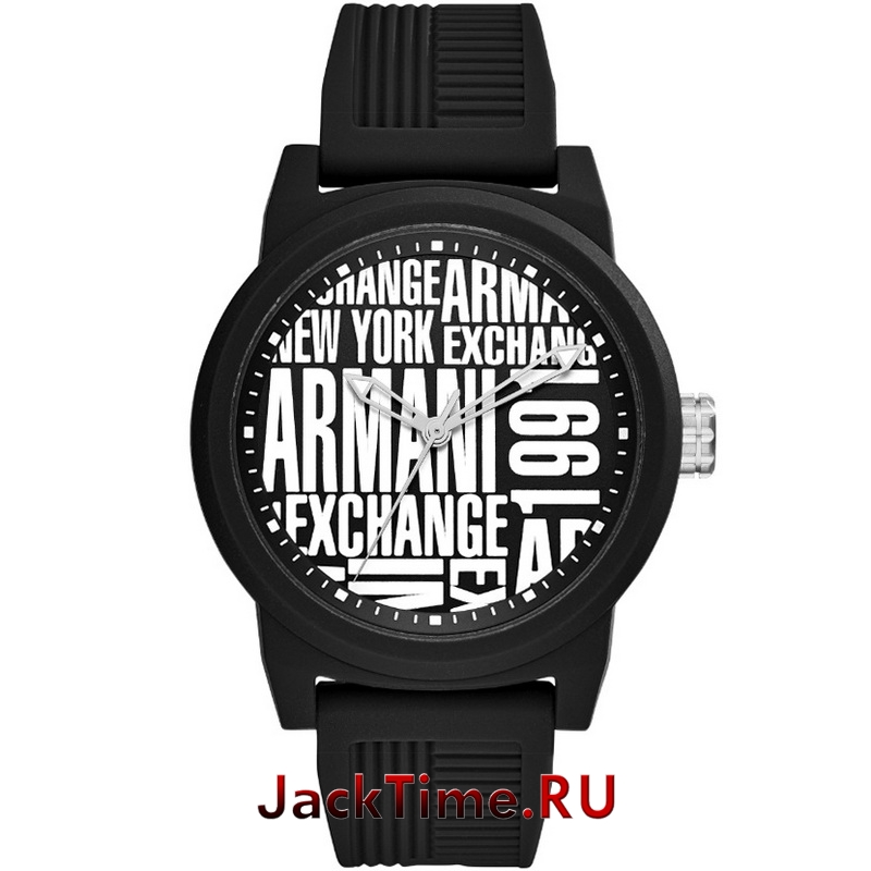 обычными часовыми шпильками ( 1 шт. на сторону ) Ремешок Armani Exchange AX1443
