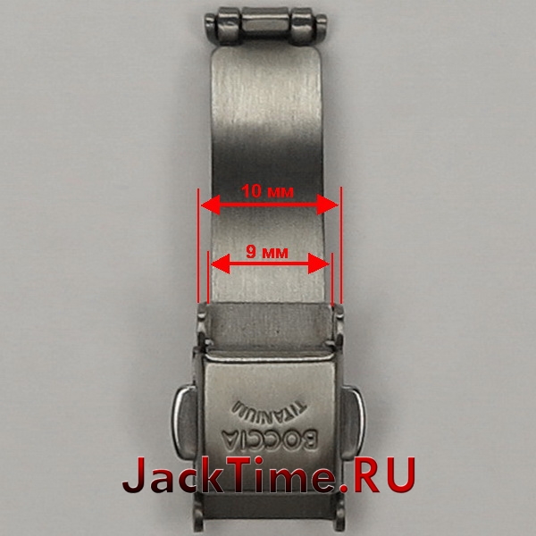 для часовых браслетов (раскладные) Застёжка для браслета Boccia 09/10 мм